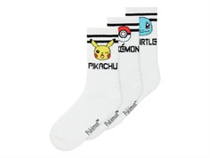 Name It socks white with Pokémon (3-pack)  
